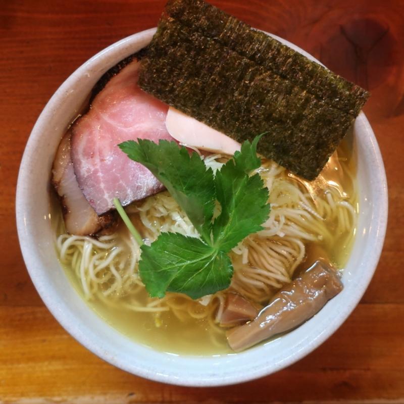 天草大王の鶏塩そば(らーめん　つけめん　和み屋)