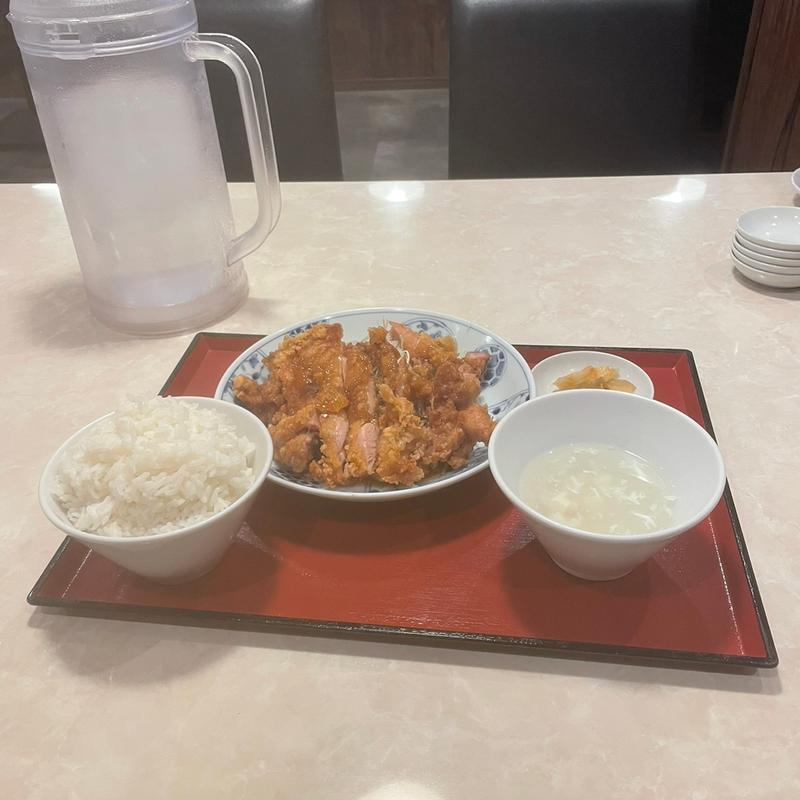 油淋鶏定食(満洲園 平塚店)