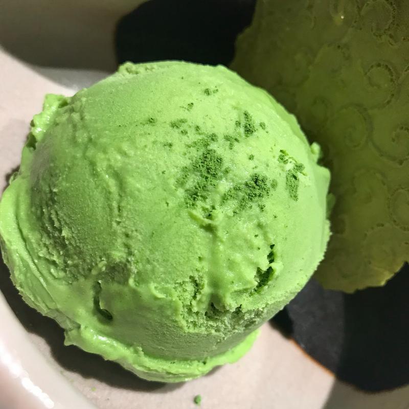 抹茶アイス(伊藤久右衛門　宇治本店)