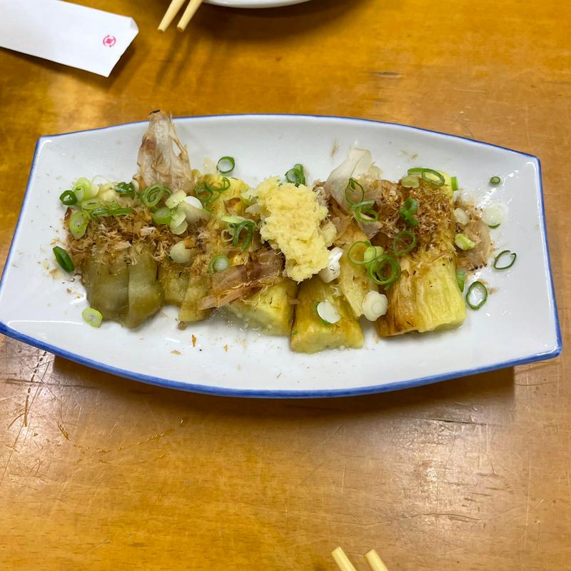 焼き茄子生姜(ダイワ食堂 天五店)