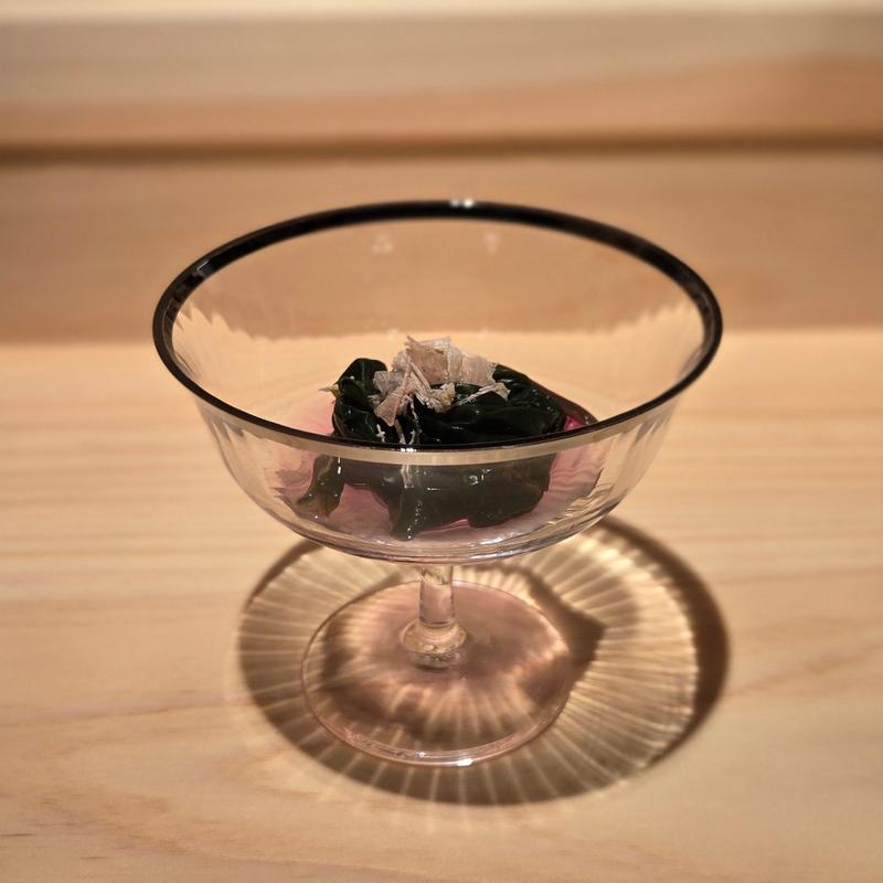 金時草のお浸し(築地青空三代目 博多)