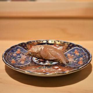 甘鯛昆布締め 握り(築地青空三代目 博多)