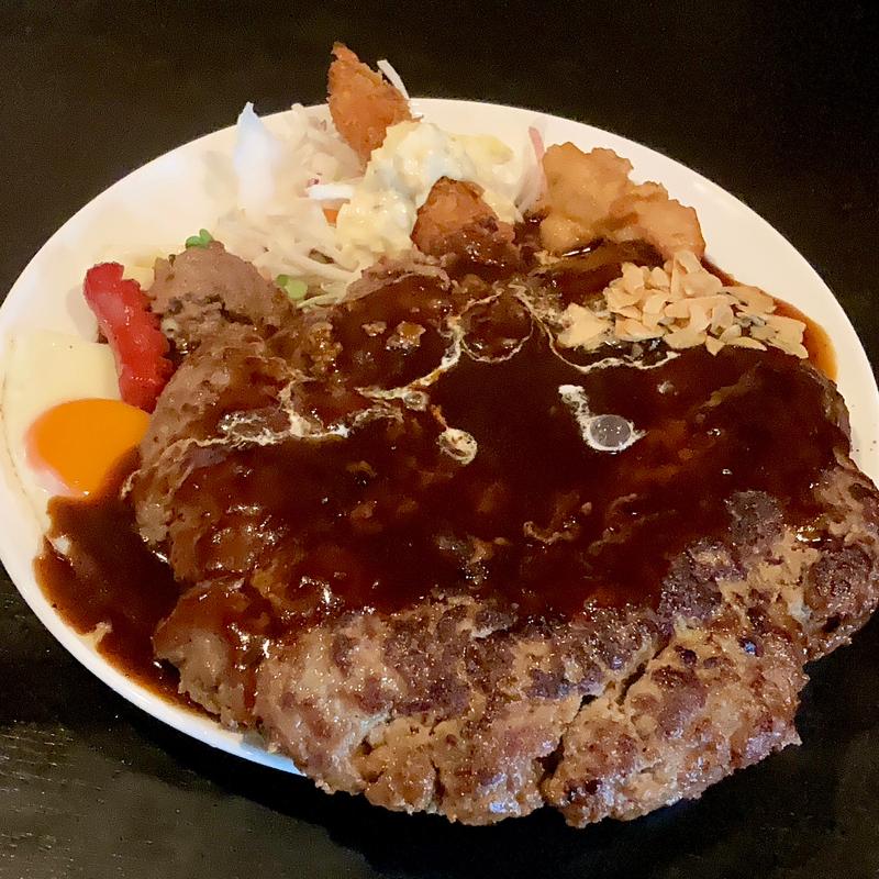 特製ハンバーグプレート 大 ご飯 大(こてつ )