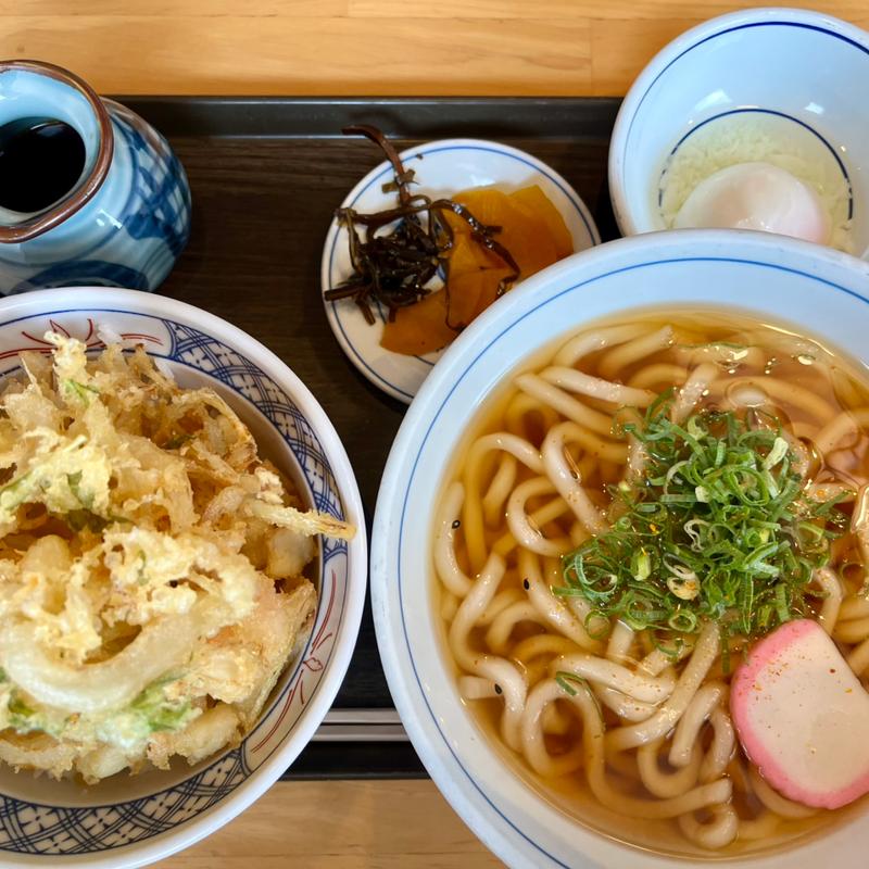 かき揚げ丼セット(ウエスト 山鹿店 )