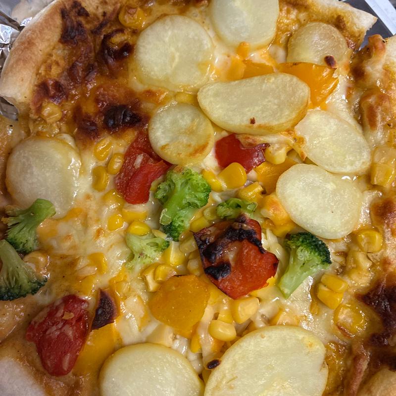 カレーポテトピザ(イオン東札幌店)