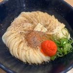 冷やしょうゆ＋明太子＋バター