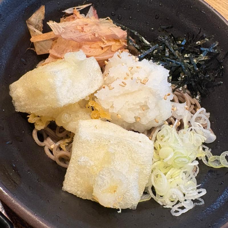 揚げ餅そば(信州そば処 そじ坊 東久留米イオンモール店)