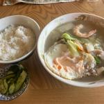 五目そばライス