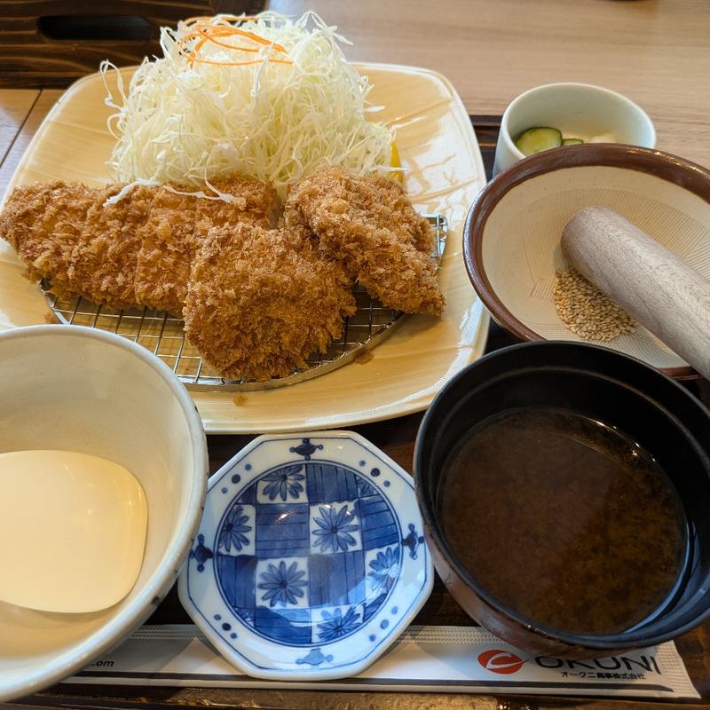 ヒレ＆ロースカツ御膳(とんかつと釜炊きご飯 ゆきひら イオンスタイル碑文谷店)