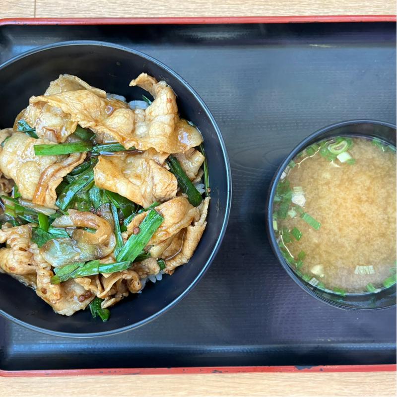 焦がしにんにく豚丼(東海パーキングエリア（上り線）スナックコーナー )