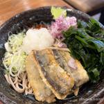 秋刀魚竜田おろしそば