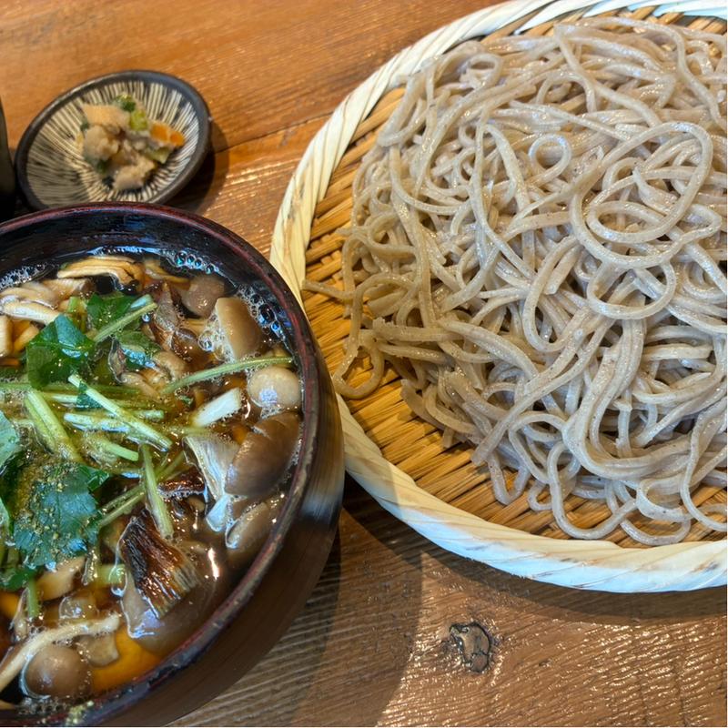 地鶏きのこつけ汁そば(守破離 谷町四丁目店 （SHUHARI しゅはり）)