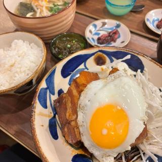ラフテー定食(島人の宝 北7店)