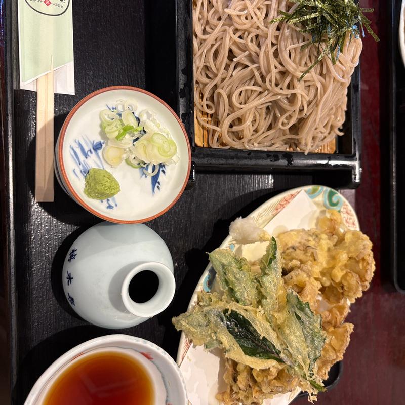 舞茸天ざるそば(榑木野 本店 )