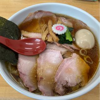 焼豚ワンタン麺味玉入り醤油味(とら食堂 松戸分店 )