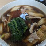 肉汁うどん中