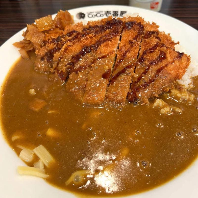 手仕込とんかつカレー(カレーハウス CoCo壱番屋 小田急祖師ヶ谷大蔵駅前店)