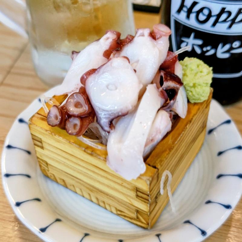 タコぶつ(鉄板ホルモン 五の五 ぴおシティ桜木町店)