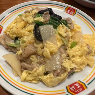 肉と卵の炒り付けジャストサイズ(餃子の王将 三木店)