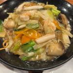 海鮮あんかけ焼そば