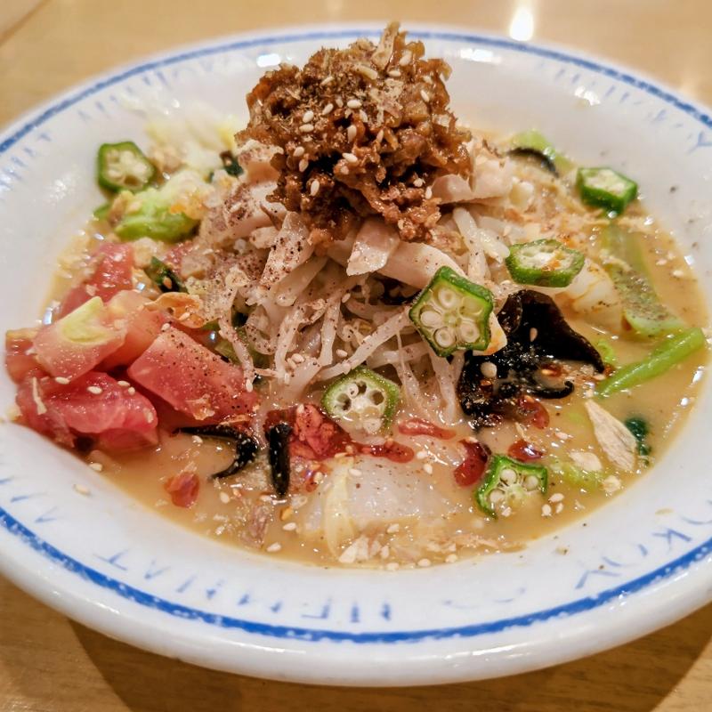 冷製とり五目担々たんめん(横濱一品香 港南台バーズ店)