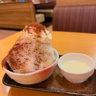 純氷かき氷　ミニティラミス(ガスト 交野店 )