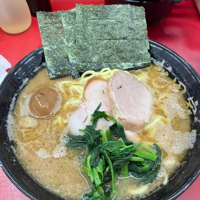ラーメン中味玉(杉田家 千葉祐光店)