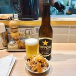 ビール小瓶(おつまみ付き)