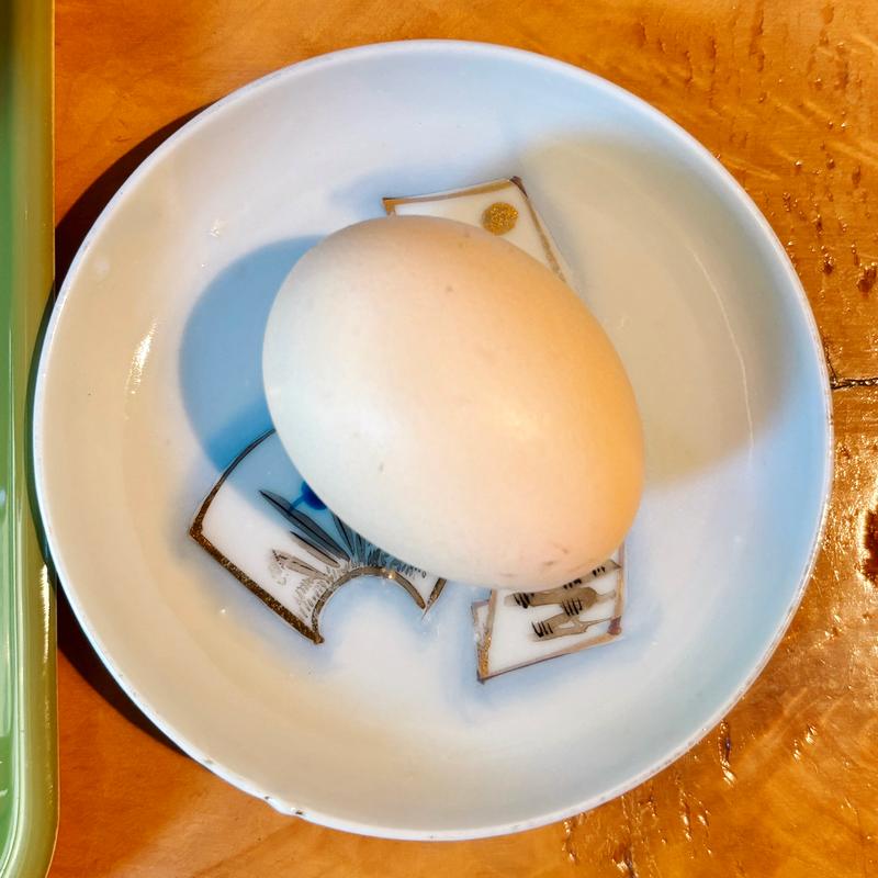 ゆで玉子(自家製麺の店 MOJO HAND)
