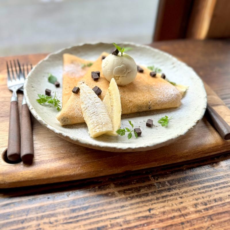 バナナチョコクレープ(meguri coffee (from自然茶寮 廻))