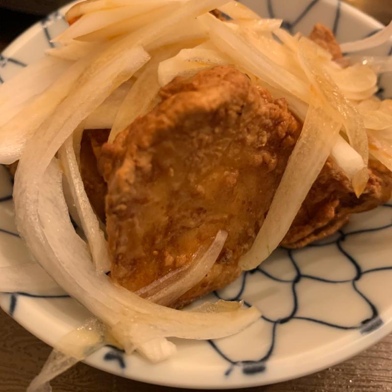 メカジキの竜田揚げ(酒場ワタナベ)