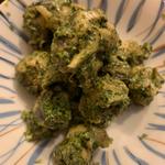 つぶ貝の大葉のジェノベーゼ和え