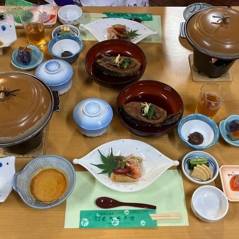 鯉のうま煮（夕食）(春日温泉 もちづき荘 )