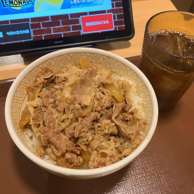 牛丼 並(すき家 グリナード永山店  )