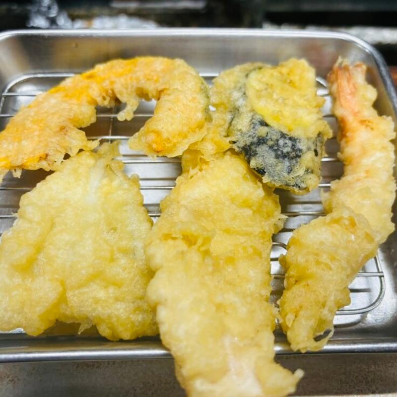 天ぷら定食(みうら)