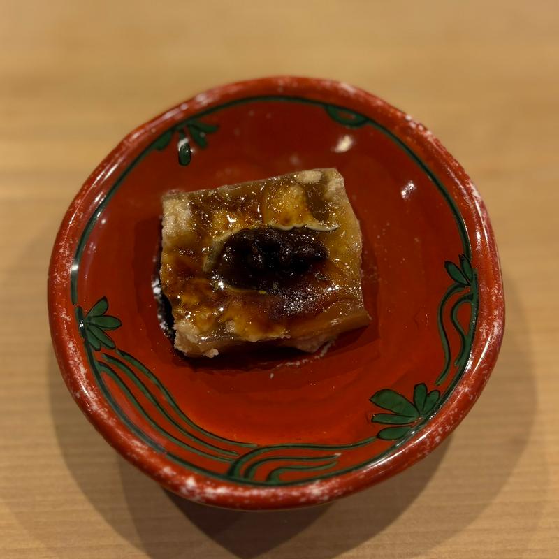 穴子の煮凝り(鮨処 木はら)