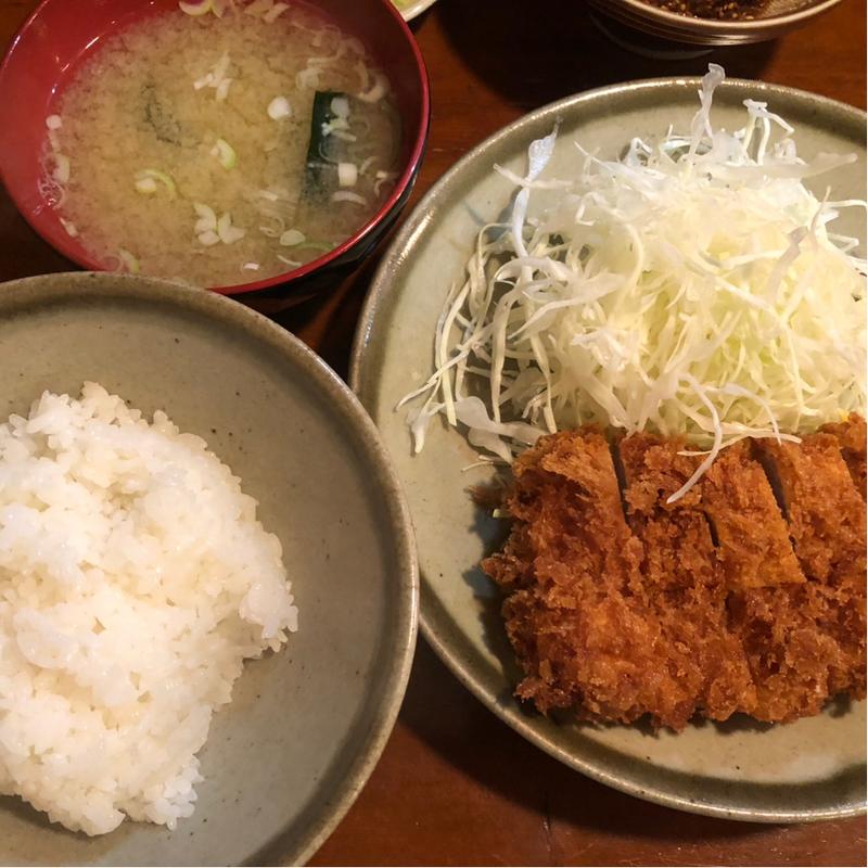 ヒレカツ定食(とんかつ大吉)