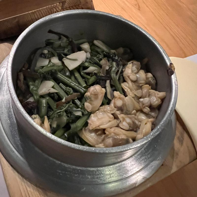 山菜あさり釜飯(鳥ぎん鴨宮店)