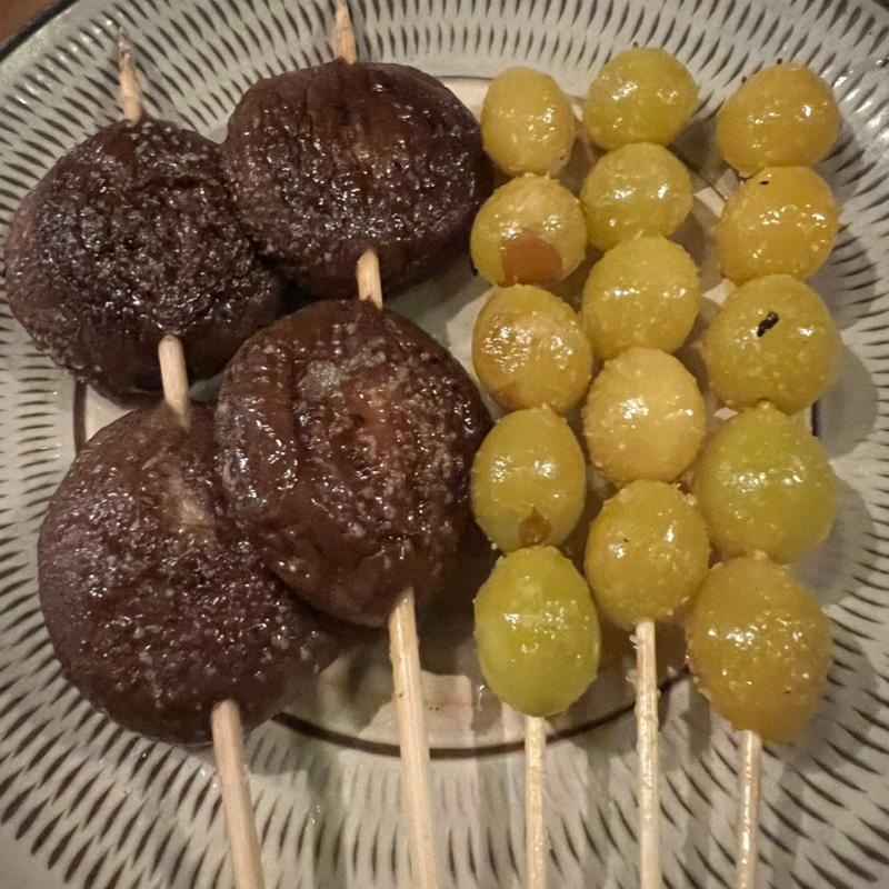 しいたけ塩　ぎんなん串(鳥ぎん鴨宮店)