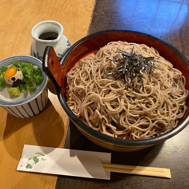 ざるそば　大盛(きよし)