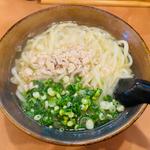 かしわうどん大盛り