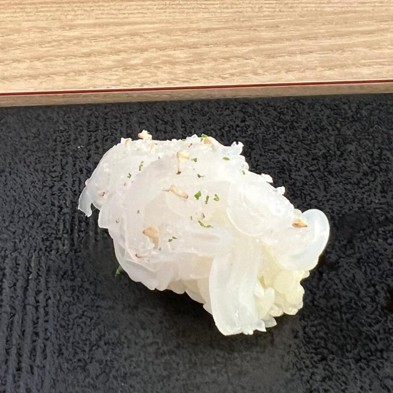 間人イカの握り(鮓 くおん)