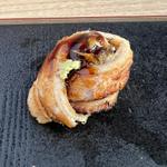 焼きアナゴの握り(鮓 くおん)