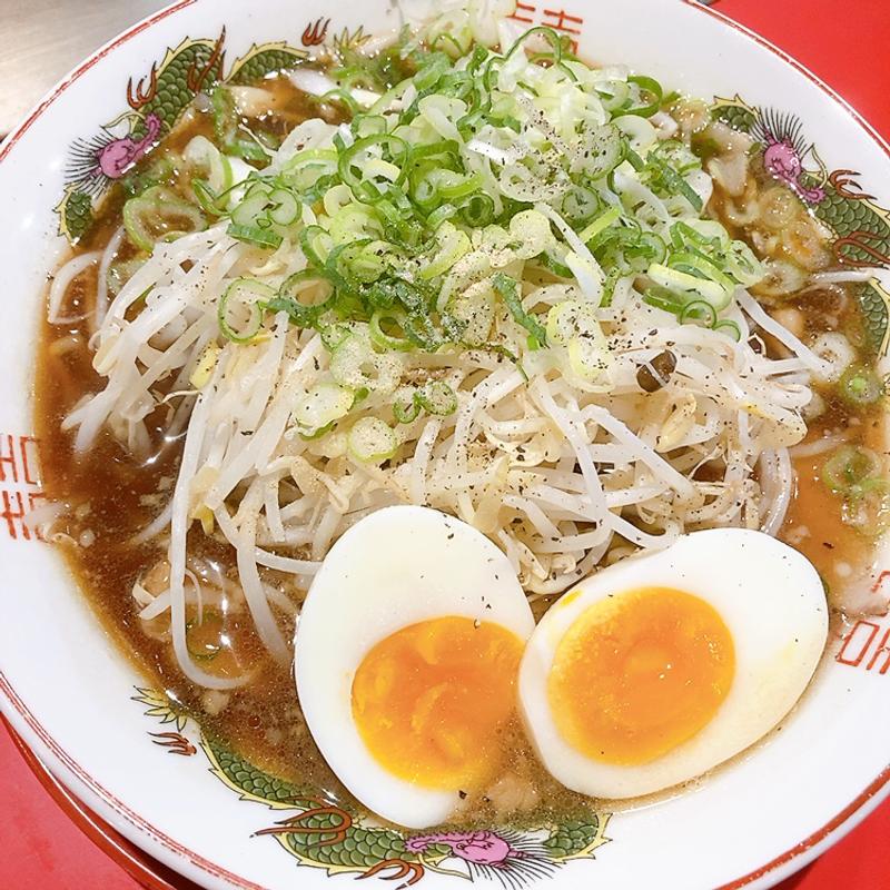 もやし黒中華蕎麦(広島乃風)