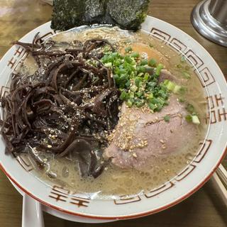 らーめん 味付けたまご&きくらげ