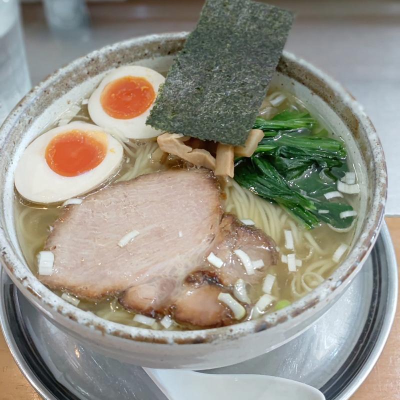 鶏味玉らーめん しお(麺屋才蔵 )