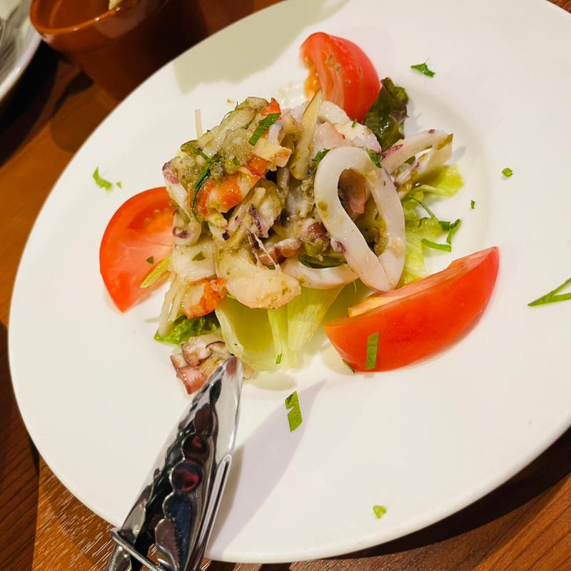 魚介類のマリネサラダ (ピッツェリア ファリーナ)