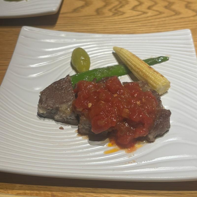 牛肉寿司　肉三昧コース(肉割烹 KINTAN コレド室町)