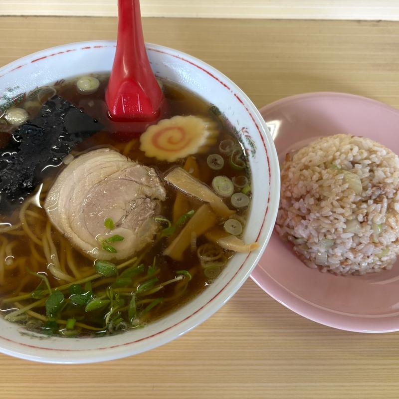 半チャンラーメン(かげやま食堂 )
