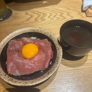 ローストビーフ丼(肉割烹 KINTAN コレド室町)